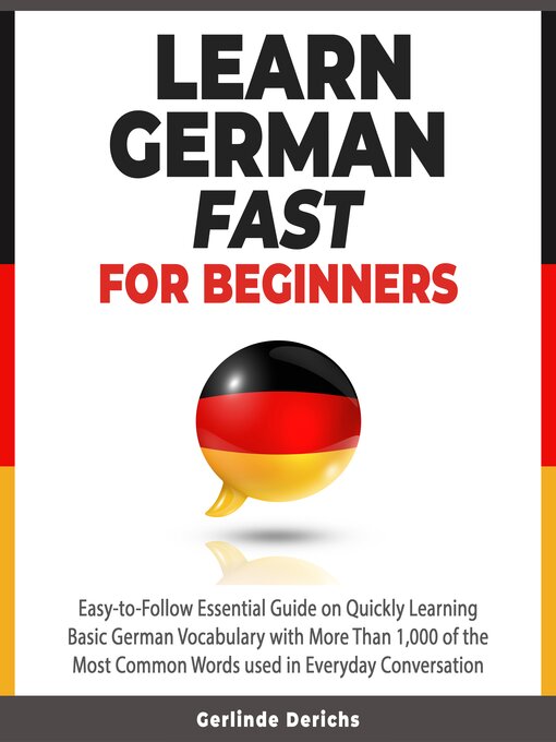 Title details for Learn German Fast for Beginners by Gerlinde Derichs - Available